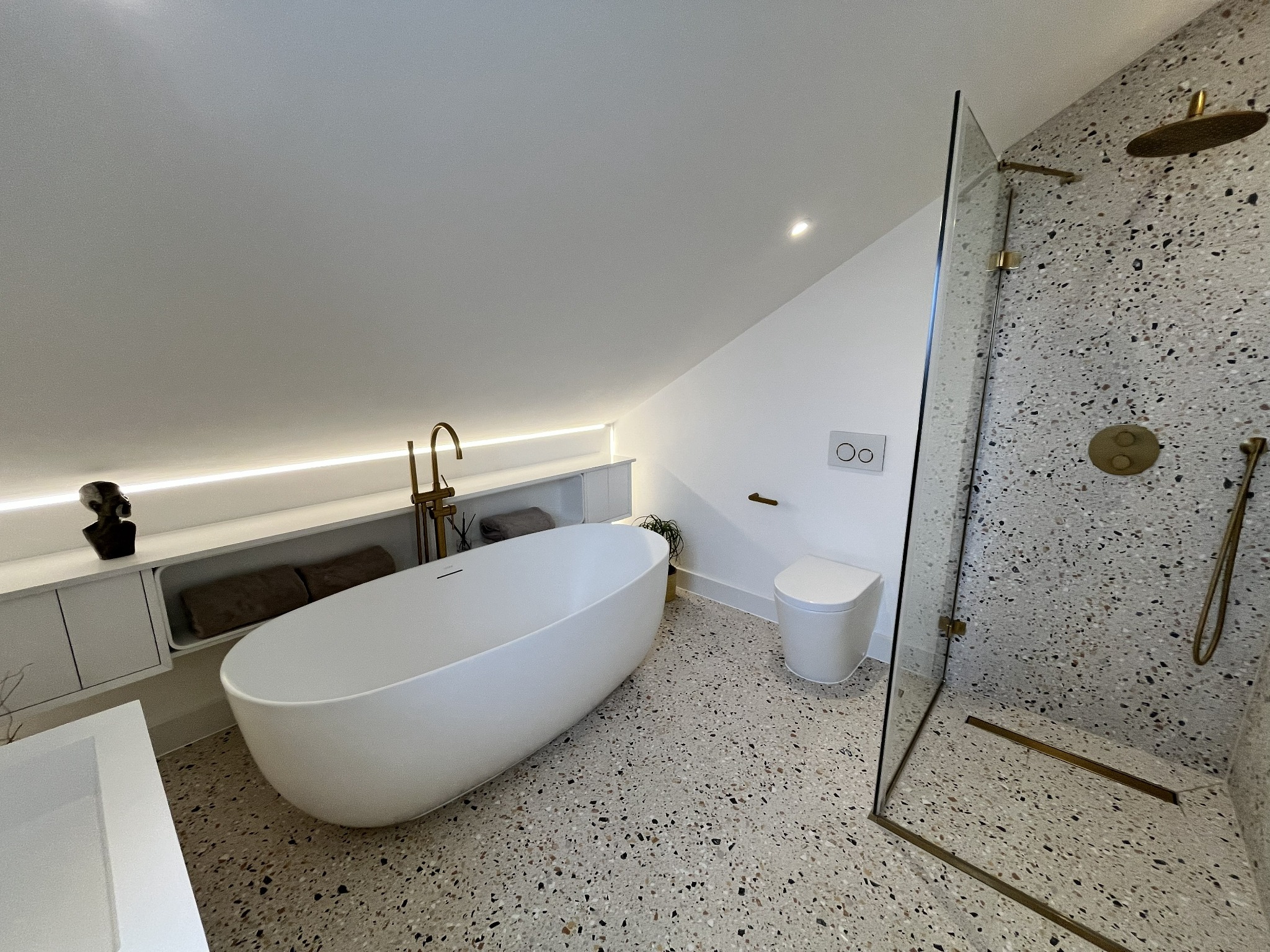 Completed Broadstairs bathroom detail